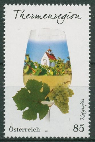 Österreich 2021 Weinanbau Urbanuskapelle 3588 postfrisch