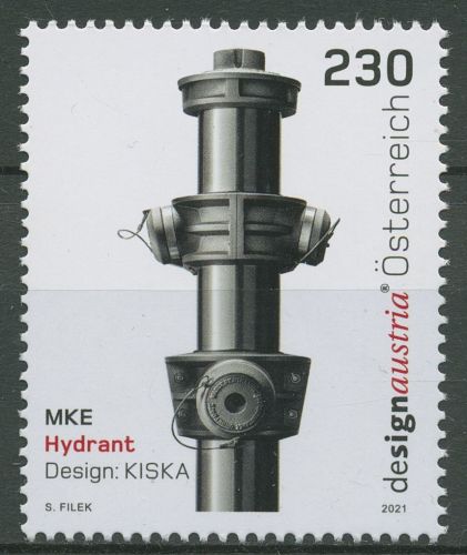 Österreich 2021 Design MKE-Hydrant 3590 postfrisch