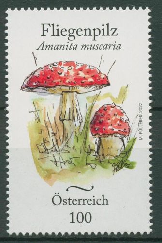 Österreich 2022 Pilze Fliegenpilz 3669 postfrisch