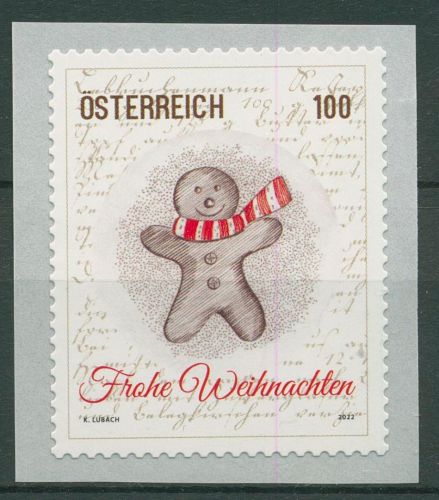 Österreich 2022 Weihnachten Lebkuchenfigur 3699 postfrisch