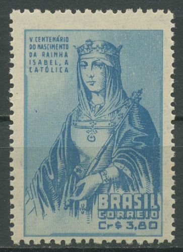 Brasilien 1952 Königin Isabella 777 postfrisch