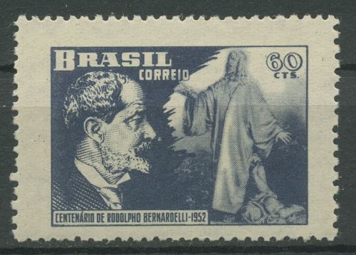 Brasilien 1952 Bildhauer Rodolpho Bernardelli Christusfigur 792 postfrisch