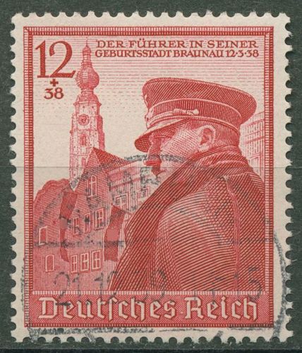 Deutsches Reich 1939 50. Geburtstag von A. Hitler 691 gestempelt