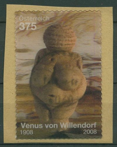 Österreich 2008 Venus von Willendorf Blockeinzelmarke 2758 gestempelt (C67012)
