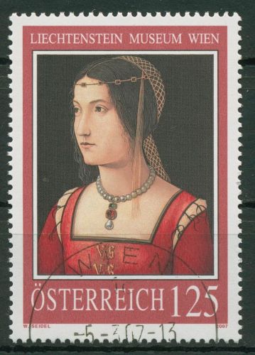 Österreich 2007 Liechtenstein-Museum Wien Gemälde 2641 gestempelt