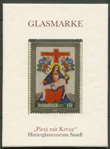 Österreich 2016 Hinterglasmalerei Marke aus Glas 3274 postfrisch (C28774)