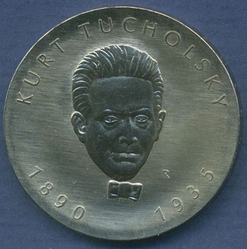 DDR 5 Mark 1990 Kurt Tucholsky, J 1633 st (m3820)