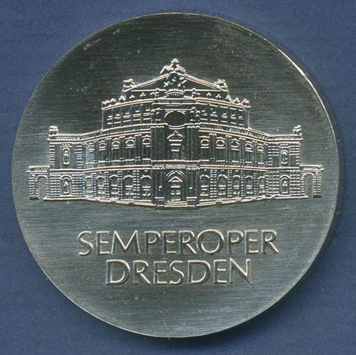 DDR 10 Mark 1985 Semperoper Dresden, J 1600 vz/st (m3215)