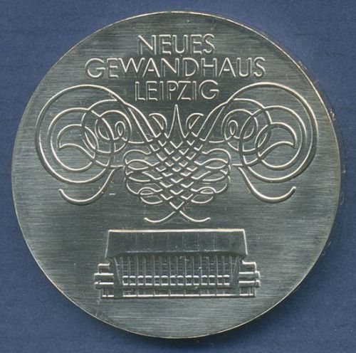 DDR 10 Mark 1982 Neues Gewandhaus Leipzig, J 1583 vz/st (m6261)
