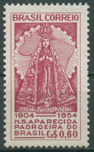 Brasilien 1954 Marianisches Jahr Schutzpatronin 857 postfrisch