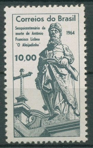 Brasilien 1964 Prophet Nahum Statue 1064 postfrisch