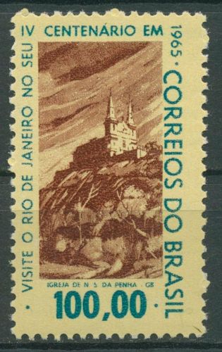 Brasilien 1964 Rio de Janairo Wallfahrtskirche 1065 postfrisch