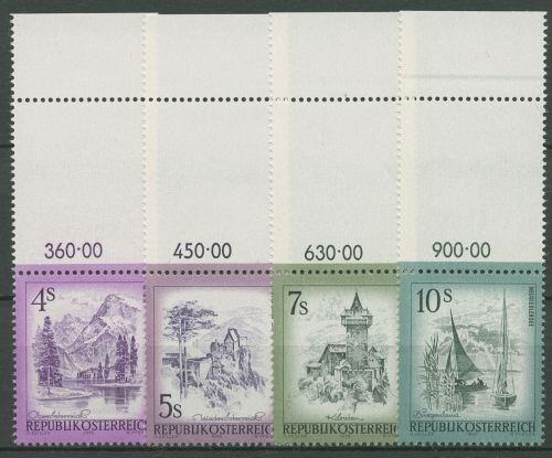 Österreich 1973 Sehenswürdigkeiten 1430/33 Lf postfrisch