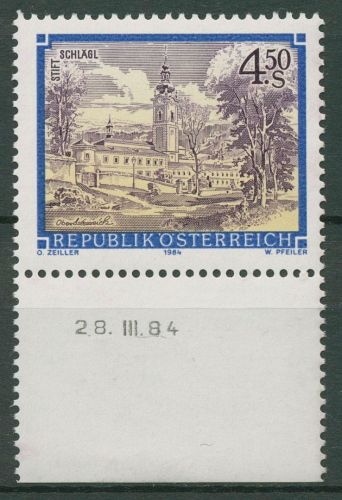 Österreich 1984 Stifte & Klöster 1776 Lf mit Druckdatum postfrisch