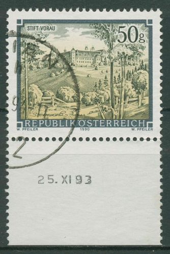 Österreich 1990 Stifte & Klöster 2006 Lf mit Druckdatum gestempelt