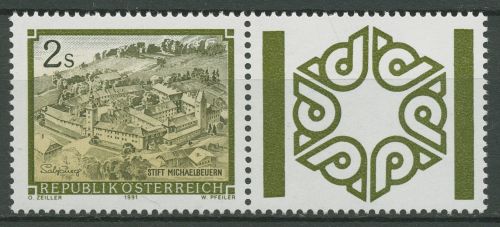 Österreich 1991 Stifte & Klöster 2039 Zf postfrisch