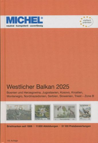 MICHEL Europa Band 6: WESTLICHER BALKAN 2025 110. Aufl., gebraucht (Z3540)