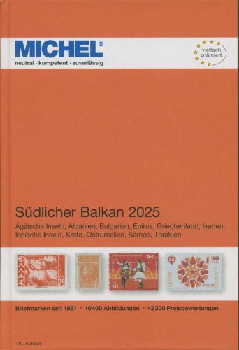 MICHEL Europa Band 7: SÜDLICHER BALKAN 2025 110. Aufl., gebraucht (Z3541)