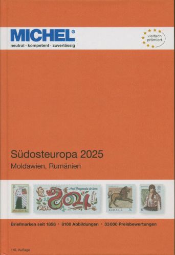 MICHEL Europa Band 8: SÜDOSTEUROPA 2025 110. Aufl., gebraucht (Z3541)