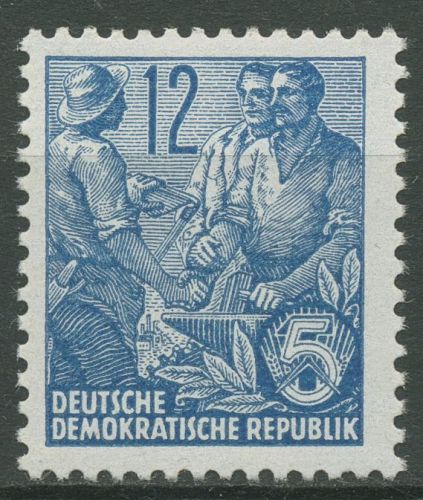 DDR 1953 Fünfjahrplan (II) Bauer Handwerker 410 X II postfrisch