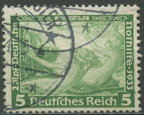 Deutsches Reich 1933 Deutsche Nothilfe Wagner 501 A gestempelt