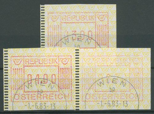 Österreich 1983 Automatenmarken Posthörner ATM 1.1 b S1 gestempelt