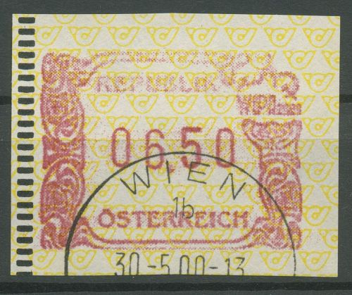 Österreich 2000 Automatenmarken WIPA 2000, ATM 4 Einzelwert gestempelt