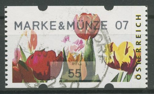 Österreich 2007 Automatenmarken MARKE & MÜNZE 07 ATM 7.5 Einzelwert gestempelt