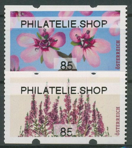 Österreich 2021 Automatenmarken Blumen PHILATELIE-SHOP ATM 68/69.2 postfrisch