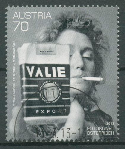 Österreich 2013 Fotokunst VALIE EXPORT 3053 gestempelt