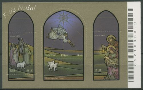 Brasilien 2006 Weihnachten Block 134 postfrisch (C67024)