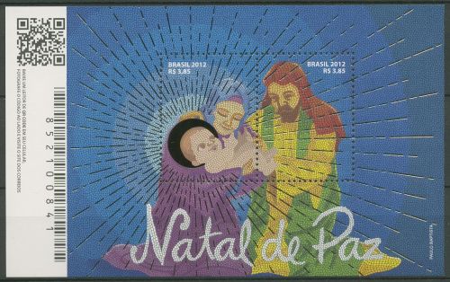 Brasilien 2012 Weihnachten Block 160 postfrisch (C67025)
