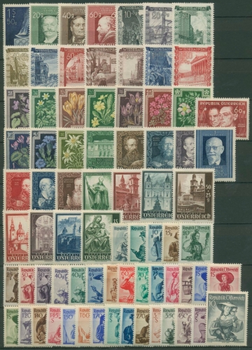 Österreich Jahrgang 1948 komplett postfrisch (SG6321)