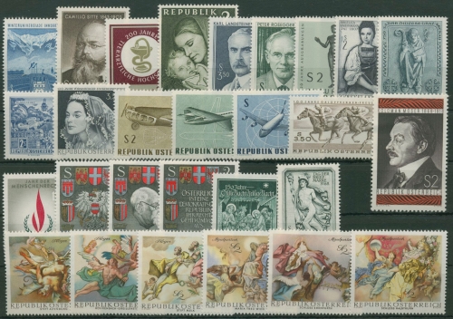 Österreich Jahrgang 1968 komplett postfrisch (G6340)