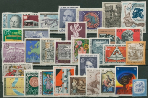 Österreich Jahrgang 1978 komplett postfrisch (G6351)