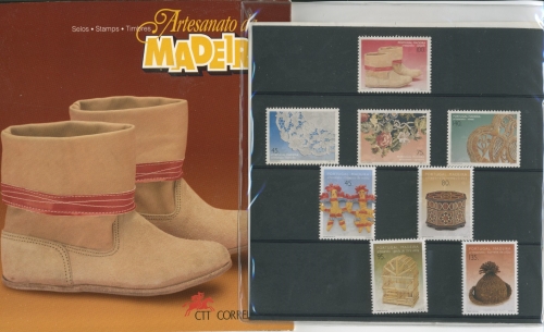 Portugal - Madeira 1994/95 Kunsthandwerk 172/75, 178/81 postfrisch (XL14786)