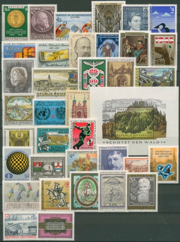 Österreich Jahrgang 1985 komplett postfrisch (SG6383)