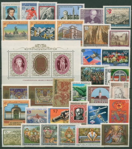 Österreich Jahrgang 1991 komplett postfrisch (SG6374)