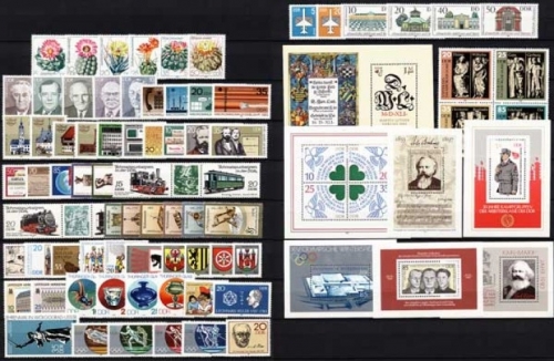 DDR Jahrgang 1983 komplett postfrisch (G6425)