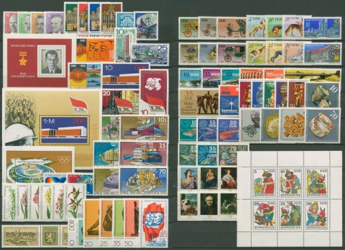 DDR Jahrgang 1976 komplett postfrisch (G6432)