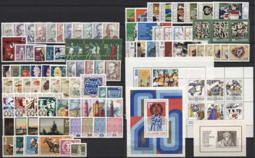 DDR Jahrgang 1974 komplett postfrisch (G6434)