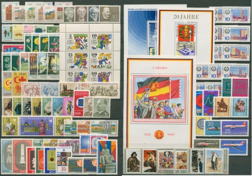 DDR Jahrgang 1969 komplett postfrisch (G6439)