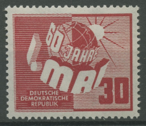 DDR 1950 60 Jahre 1. Mai 250 postfrisch