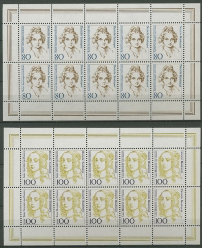 Bund 1994 Freimarken Frauen Kleinbogen 1755/56 K postfrisch (C14994)