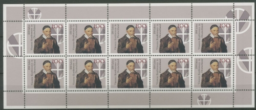 Bund 1995 Vinzenz-Konferenzen in Deutschl. Kleinbogen 1793 K postfrisch (C15048)