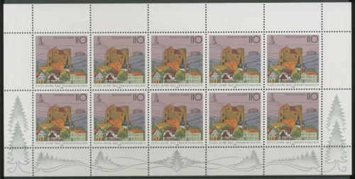 Bund 1998 1000 Jahre Bad Frankenhausen Kleinbogen 1978 K postfrisch (C15294)