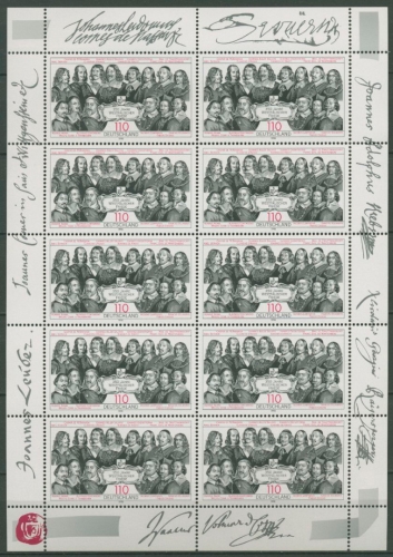 Bund 1998 350 Jahre Westfälischer Friede Kleinbogen 1979 K postfrisch (C15296)