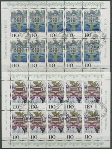 Bund 1998 UNESCO Welterbe Parallelausgabe mit China 2007/08 K gest. (C15325)