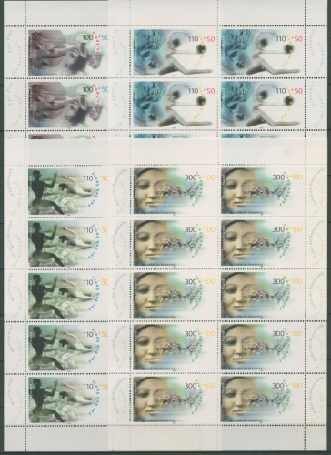 Bund 2000 Sporthilfe: Sport und Frieden Kleinbogen 2094/97 K postfrisch (C15447)