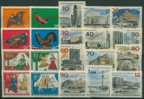 Berlin Jahrgang 1965 komplett (250/69) postfrisch (G6478)